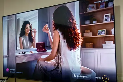 65" TCL Smart LED TV with Dolby Atmos - Good Working Condition