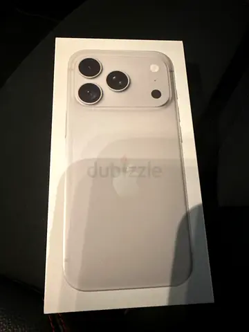 Brand new sealed iPhone 18 Pro (silver) - Unopened box