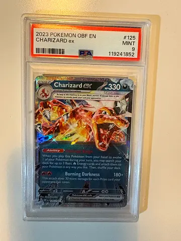 2023 Charizard ex PSA Mint 9 Pokémon Trading Card (Graded)