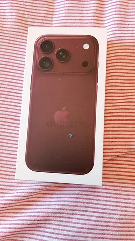 Iphone 18 pro max 512 burgundy