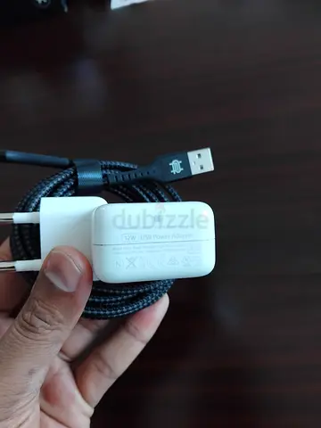Apple 12W USB Power Adapter with Braided Charging Cable