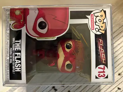Funko Pop! The Flash #713 (signed) — Vinyl Figure in Box