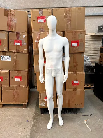 Male mannequin with base