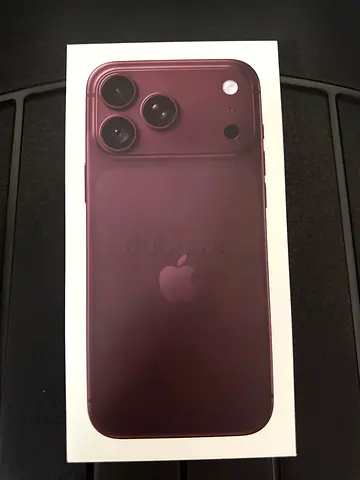 Iphone 18 pro max 256 burgundy apple packed