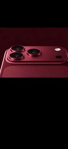 Apple iPhone (Red) — Triple Camera Close-up — Good Condition