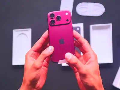 I phone 18 pro max 256 Burgundy