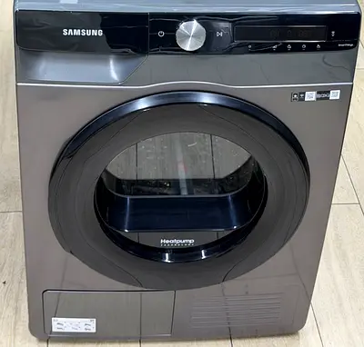 Samsung Heatpump Condenser wifi access Dryer - Front Load, 9kg (Gunmetal)