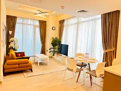 FARHAD AZIZI PREMIUM LUXURIOUS FURNISHED VACANT BURJ VIEW AND HUGE VIEWS