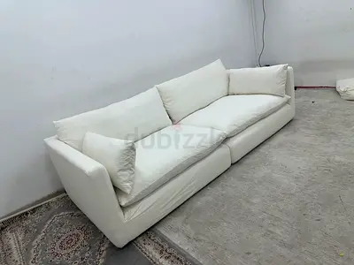 Perfect condition marina home three piece sofa