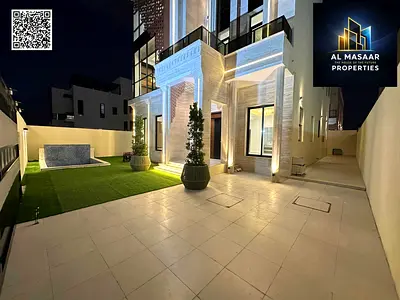 للبيع في العالية – عجمان | 6 غرف ماستر | مسبح خاص | طابقين + روف