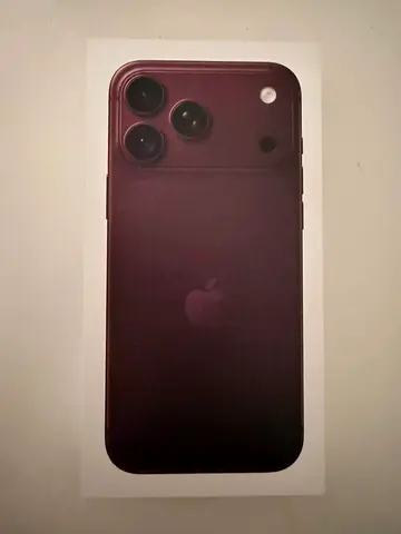 Apple iPhone 18 pro max (sealed box) - burgundy