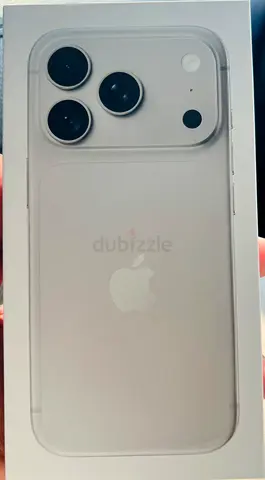 Apple iPhone 18 Pro (boxed) - White, Triple Camera — Unopened/Like New