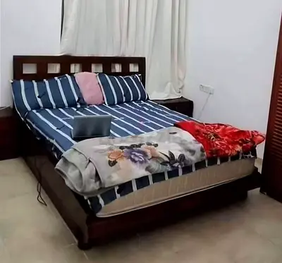 Bed matters with 2 side tables queen size
