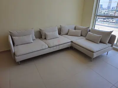 Great Condition Ikea Sodhremn Corner Sofa Beige