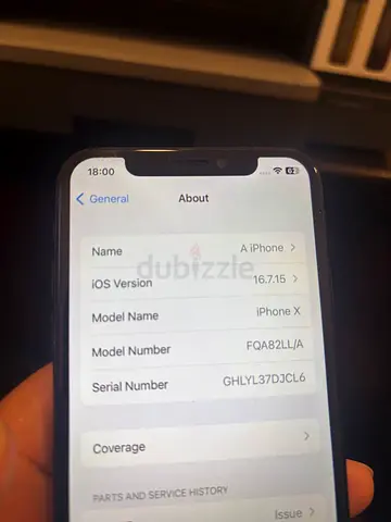 iPhone X 256 GB