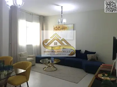 Resale 2-Bedroom + Living Room Apartment in Princess Village 3, Ajman Apartment for sale in Princess Village Ajman - Al Yasmeen - Khalifa Bin Zayed St