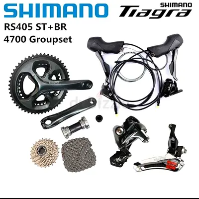 Shimano Tiagra R4700 Groupset hydraulic brake 52/36T /170mm