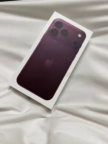 18 PRO MAX 256GB Burgandy New