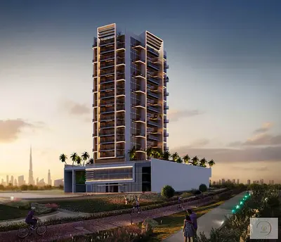 غرفتي نوم مقابل حمام السباحة | مفروشة | فيوتشر ريزيدنس ميدان هورايزن