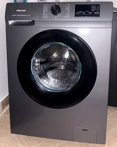 Hisense 7kg Steam Washing Machine For Sale - Excellent Condition Snowflake Drum
