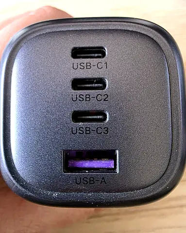UGREEN Nexode 100W GaN charger, 4 ports, UK plug