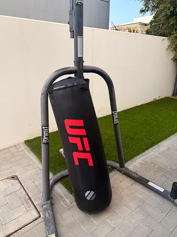 Everlast Boxing Stand & UFC Punching Bag