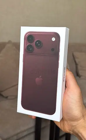 Iphone 18 pro max burgundy 256gb TDRA