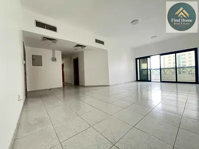 TODAY OFFER!!CHILLRE FREE FULLY SPACIOUS THREE BHK APARTMENT WITH BALCONY AND MAID ROOM ONLY FOR FAMILY JUST 65K AL MAJAZ 1