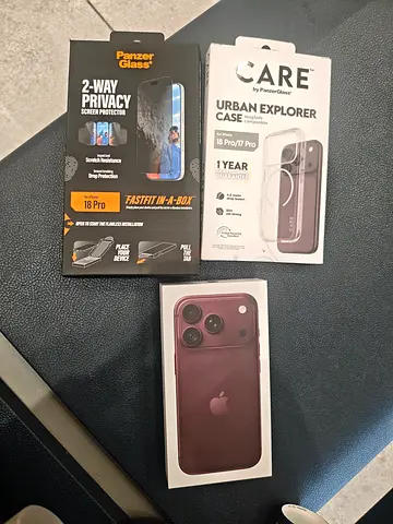 IPHONE 18 PRO 256 +COVER AND SCREEN PROTECTOR