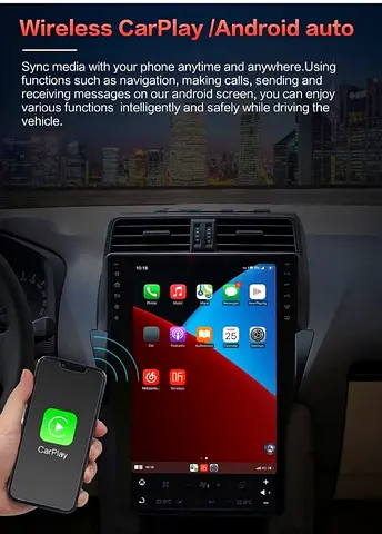 Tesla screen for infinite SUV