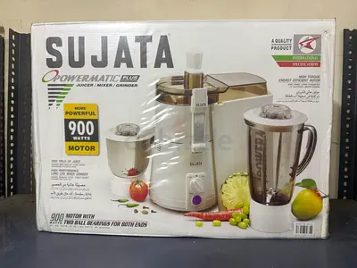 Sujata Powermatic Plus 900W Juicer Mixer Grinder – 3-in-1