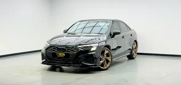 2023 Audi S3 Black Edition, 2028 Audi Warranty + Service Pack, Full Audi Service History, GCC