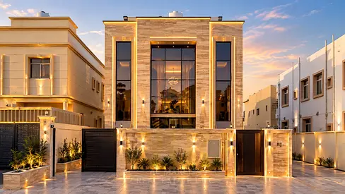 فرصة نادرة | فيلا مميزة بطابقين ورووف | 5 غرف ماستر | أرض 4,000 قدم² | 2.8 مليون