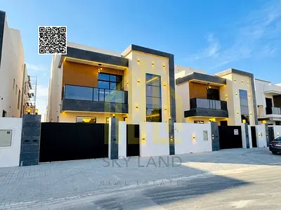Luxury villa - 3 floors - registration fees included - in a good location - close to all services - excellent finishing - the best in Ajman