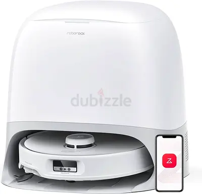 Roborock Robot Vacuum with Auto-Empty & Wash Dock (White)