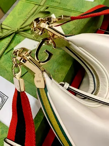 Gucci Attache
Shoulder Crossbody Bag 
Italian Calf Leather