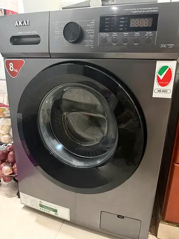AKAI 8kg Front Load Washing Machine - Good Working Condition