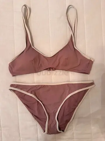 Oysho mauve two-piece bikini set - size S
