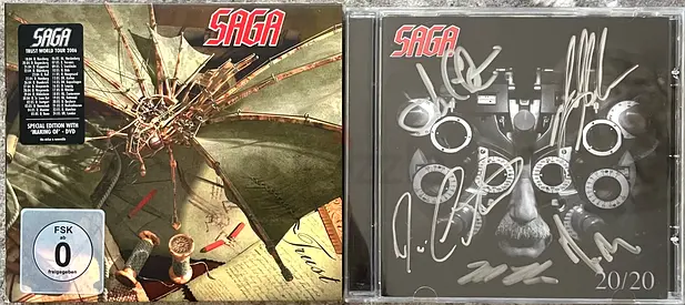 Saga 2 CD albums