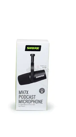 Shure MV7X Podcast Microphone- Brand new