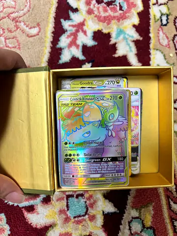 Pokemon Trading Cards Collection with Storage Box