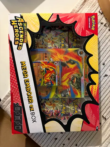 Pokemon TCG Mega Emboar ex Box - Ascended Heroes (sealed)