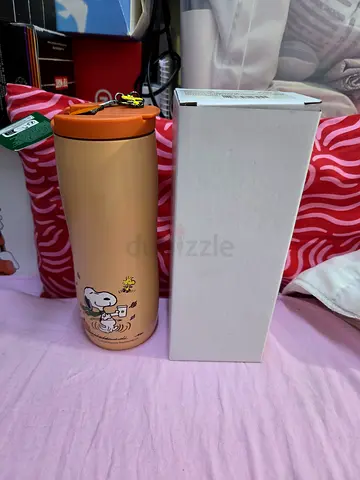 Snoopy Stainless Steel Travel Tumbler - 500ml, Like New