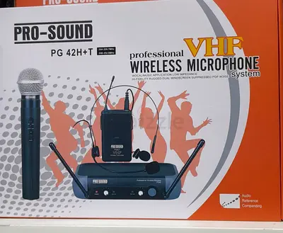 Pro-Sound PG 42H + T professional wireless microphone set 2 in 1 - Brand new