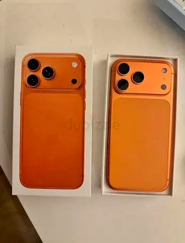 Apple iPhone 17 Pro Max (Orange) , With Boxes