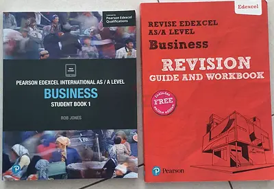 Pearson Edexcel AS/A Level Business Student Book 1 + Revision Guide & Workbook (Edexcel) - Used