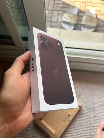 Iphone 18 Pro Max - 512GB - Burgundy - Original from Apple UAE