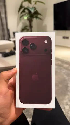 On hand iPhone 18 Pro Max 256 GB Burgundy