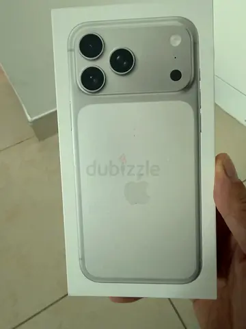 Iphone 17 pro max 512 silver