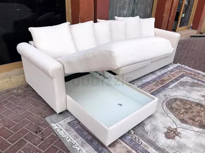 IKEA Gronlid L shape Sofa Bed Beige